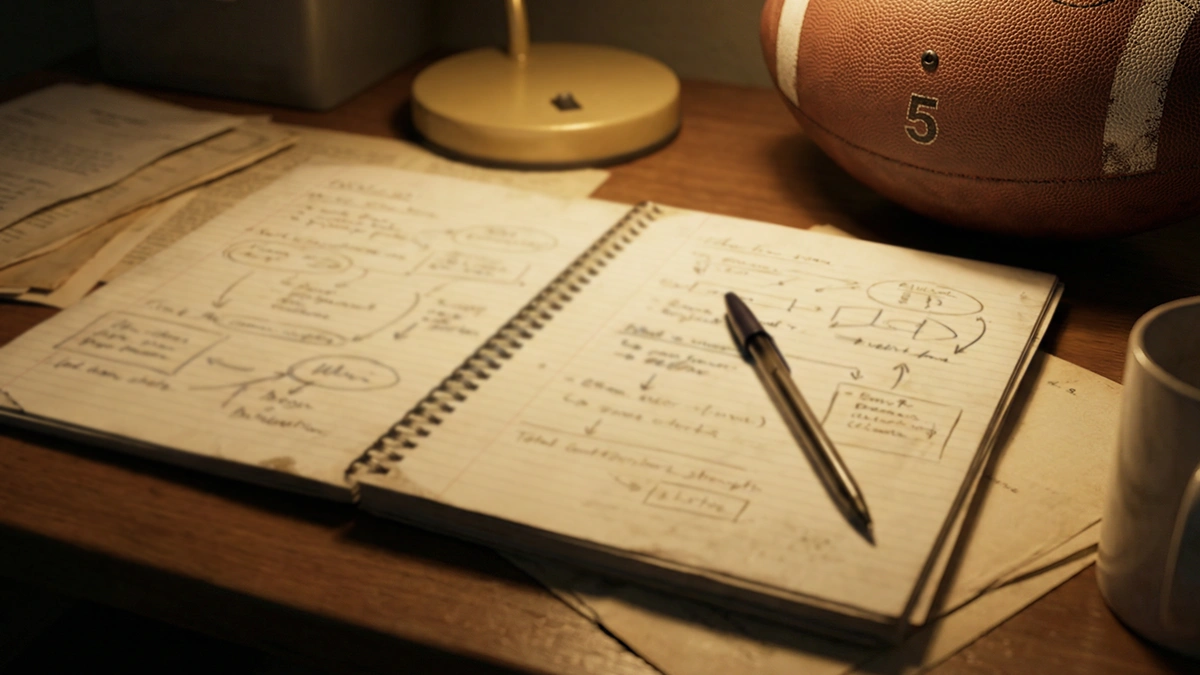 Sistemi scommesse calcio: foglio con combinazioni e penna accanto a un pallone da calcio